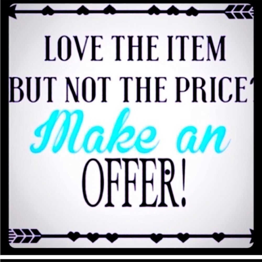 Reasonable offers accepted or countered!